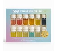 Perfume Hair Care Oil- NM Beauty- 1.5ml Capsules with 10 Fragrances for Shiny, Frizz-Free Hair | Heat & UV Protection | Moisturizing Hair Care Oil- (Blossom Dew, Midnight Velvet...) Pack of 10