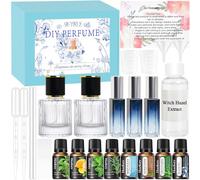 Perfume Making Kit - JUYRLE DIY Cologne Making Kit for Men | Make Your Own Scent with Essential Oil, Spray Bottle, Perfume Making Kit for Adults, Scent Set Gifts for Women Boyfriend Dad