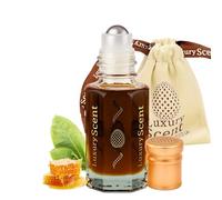 Perfume Oil Cambodi Cigar Roll On 3ml - Long Lasting Alcohol Free Arabian Attar - Premium Unisex Oud Tobacco Honey Fragrance with Smoky Woody Oriental Notes by Luxury Scent