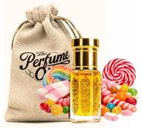 Perfume Oil Candy Roll-On 6ml - Alcohol Free Arabian Oud Attar - Rich Sweet Fruity Long Lasting Premium Fragrance for Women - Raspberry, Vanilla & Caramel Blend, Arabic Inspired Perfume Oil