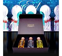 Perfume Oil Eid 2021 Collection Set 3×12ml with Gift Box - Premium Arabian Attar Oils for Men & Women - Oud, Musk & Floral Oriental Fragrances, Long Lasting & Alcohol Free by Luxury Scent