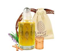 Perfume Oil Kewra Attar No.1 3ml - Long Lasting Alcohol Free Indian Fragrance - Premium Unisex Floral Aromatic Perfume Oil with Rose, Sandalwood & Green Notes by Luxury Scent