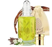 Perfume Oil Leather Woody Roll-On 12ml - Luxurious Classy Unisex Attar with Leather, Floral & Woody Notes - Long-Lasting Premium Fragrance by Luxury Scent