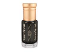 Perfume Oil Patchouli Black Oud Roll-On 6ml - Long Lasting Alcohol-Free Arabian Attar - Premium Unisex Fragrance with Woody Floral Oud Notes, Travel Size Perfume Oil by Luxury Scent