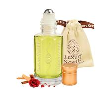 Perfume Oil Spanish Rose Roll-On 6ml - Bold Floral Unisex Fragrance with Rose, Geranium & Sandalwood - Long-Lasting Attar with Velvet Gift Pouch, Premium Quality