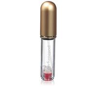 Perfume Pod Clear Refillable Perfume Atomiser with Spray & Genie-S Refill (Gold)