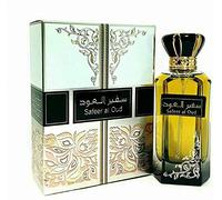 Perfume SAFEER AL OUD 100 ml Eau de Parfum Men Arabic Oud Oriental Perfume Boy Attar Musk NOTES: Oud, Woody, Oriental, Pink, Resin, Saffron, Sandalwood, Patchouli, Cedarwood