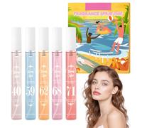 Perfume Sets for Women, Perfume Miniatures Gift Sets for Women | Mini Perfume Sets for Women, Digital Beach Perfume, Long-Lasting Fragrance, Niche Perfume, Portable, 5 X 10ml