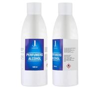 Perfumer’s Alcohol - High Purity Perfume Base for DIY Perfume, Aftershave, Room Sprays & Diffusers - Cosmetic Grade Perfumer Alcohol Compatible for perfumes 100ml, 250 ml, 500 ml, 1000ml (1000 ml)