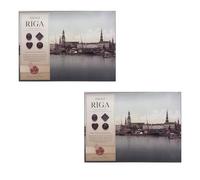 Pergale Riga Dark Cocoa Delights 348G Assorted Chocolates Product Of Lithuania Pack Of 2