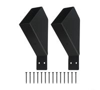 Pergola Brackets with 45 Degree Support for 2x4 Wood Posts for Gazebos and Log Cabins (2pcs )