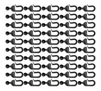 Pergola Curtain Hooks - Rustproof Sunshade Mesh Rings Multi-Purpose Hanging Clips Patio Fence Plant Hangers | Indoor Outdoor Garden Balcony Patio Living Room