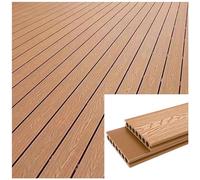 Pergola Deck Tiles 55 50 45 40 35 30 25 20 10 5 Pack, Plastic-Wood (Wood Grain Finish) Flooring, 39"x5.9" 78x5.9" Floor Tile with Connection Snaps & Screws (Size : 50 pcs tile-200x15cm/pcs)