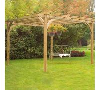 Pergola Garden Frame 3.6 x 3.6m Pressure Treated Feature Ultima