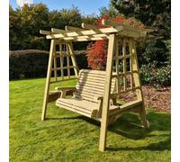 Pergola Garden Swing Seat by Croft - 2 Seats