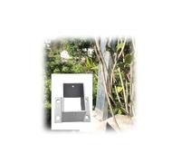 Pergola Post Base for Mailbox Deck Railing Support Concrete Fence Post Kit with Installation Accessories 100x50x80mmDurable Outdoor Solution