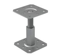 Pergola Post Support Bolt Down Heavy Duty Galvanised Fence Foot Anchor Size: 130/130mm