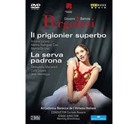 Pergolesi: Il Prigionier; Serva Padrona [Antonio Lozano; Marina Rodríguez Cusí; Marina de Liso; Accademia Barocca de I Virtuosi Italiani; Corrado Rovaris; Henning Brockhaus] [Arthaus: 101654] [DVD] [2012] [NTSC]