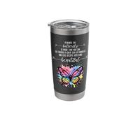 Perhaps The Caterpillar Thought The World was Over Butterfly Stainless Steel Insulated Tumbler