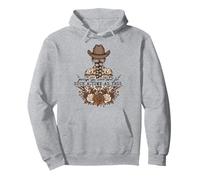 Perhaps You Were Born For Such A Time As This Floral Cowgirl Pullover Hoodie