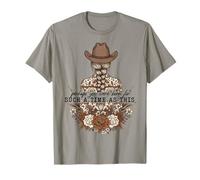 Perhaps You Were Born For Such A Time As This Floral Cowgirl T-Shirt