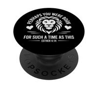 Perhaps You Were Created For Such A Time As This Bible Verse PopSockets Adhesive PopGrip