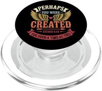 Perhaps You Were Created For Such A Time As This Bible Verse PopSockets PopGrip for MagSafe