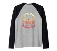 Perhaps You were Created for Such A Time As This Bible Verse Raglan Baseball Tee