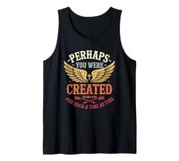 Perhaps You were Created for Such A Time As This Bible Verse Tank Top