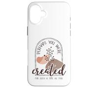 Perhaps You Were Created For Such A Time As This Esther 4:14 Case for iPhone 16 Plus