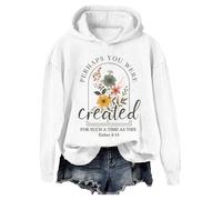 Perhaps You Were Created For Such A Time As This Hoodie Perhaps You Were Created For Such A Time As This Sweatshirt White