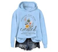 Perhaps You Were Created For Such A Time As This Hoodie Perhaps You Were Created For Such A Time As This Sweatshirt Carolina Blue