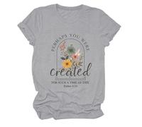 Perhaps You were Created for Such A Time As This Shirt V Neck Tshirt