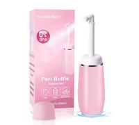 Peri Bottle Puerperium Portable Bidet for Intimate Hygiene, Travel Bidet with 2 Nozzles, Intimate Shower for On the Go, Toilet & Travel, Intimate Shower, Replaces Wet Wipes, Saves Water and Paper
