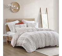 Peri Home Leopard Bedding Faux Fur Super Soft Cozy 3-Piece Comforter and Sham Set, Ivory Snow Leopard, Full/Queen