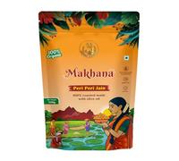 Peri Peri Jain Flavoured (Popped Fox Nuts) Roasted Makhana Snack 100g Pack of 2