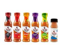 Peri-Peri Salt & 5 Assorted Multi-Flavours Nando's Sauce 125g (Pack of 6)