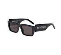 PERI006 Palm 1007 black Unisex Sunglasses Acetate Black Grey Squared Normal