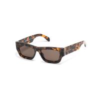 PERI048 Auberry 6064 havana Unisex Sunglasses Acetate Havana Brown Squared Normal