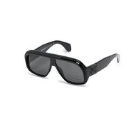 PERI063 Reedley 1207 black b Unisex Sunglasses Acetate Black Grey Pilot Normal