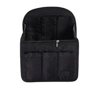 Periea Backpack Organiser Insert 'Gwen' - Rucksack Organizer with 13 Compartments (Black, Large)
