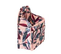 Periea Backpack Organiser Insert 'Gwen' - Rucksack Organizer with 13 Compartments (Peach Leaves, Small)