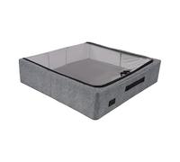 Periea 'Casey' Underbed Storage Boxes with Lids - Foldable, Stackable, and Space-Saving Organiser to Keep Your Space Tidy and Clutter-Free - Herringbone - Large