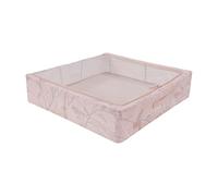 Periea 'Casey' Underbed Storage Boxes with Lids - Foldable, Stackable, and Space-Saving Organiser to Keep Your Space Tidy and Clutter-Free - Blush Birds - Large