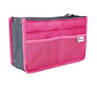Periea Chelsy Handbag Organiser Insert (Bright Pink, Large)