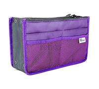 Periea Chelsy Handbag Organiser Insert (Purple, Large)