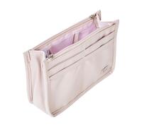 Periea Layla Premium PU Leather Handbag Organiser Insert (Baby Pink, Small)