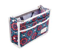 Periea 'Signature' Luxury Handbag Organiser Insert - 3 Sizes - (Floral Retro, Small)