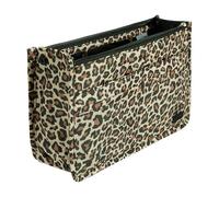 Periea 'Signature' Luxury Handbag Organiser Insert - 3 Sizes - (Gold Leopard, Medium)