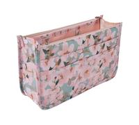 Periea 'Signature' Luxury Handbag Organiser Insert - 3 Sizes - (Painted Floral, Small)